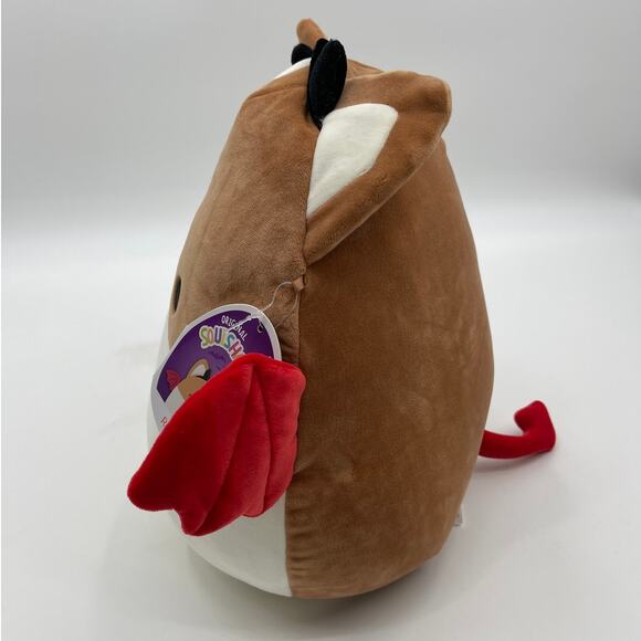 Squishmallows Reginald Halloween Devil Bat Plush 13 inches Kellytoy NEW - Picture 3 of 7